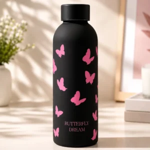Butterfly water bottle
